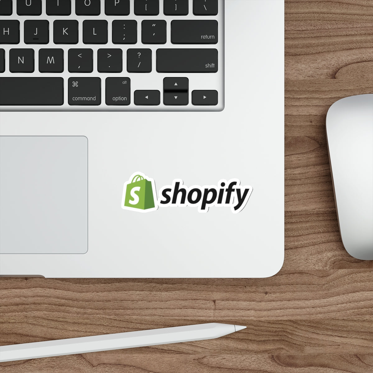 Die-Cut Shopify Logo Stickers