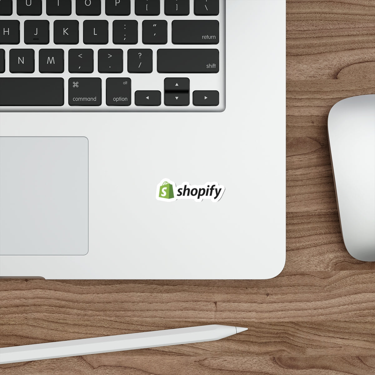 Die-Cut Shopify Logo Stickers